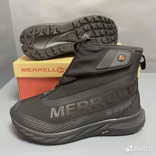 Кроссовки мужские дутыши Merrell c мехом