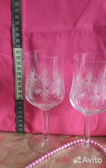 Хрустальные бокалы чехия, стаканы, рюмки, бокалы