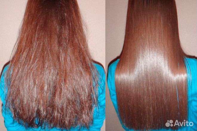 Стрижка горячими ножницами