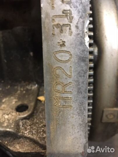 Nissan Qashqai j10 двигатель MR20