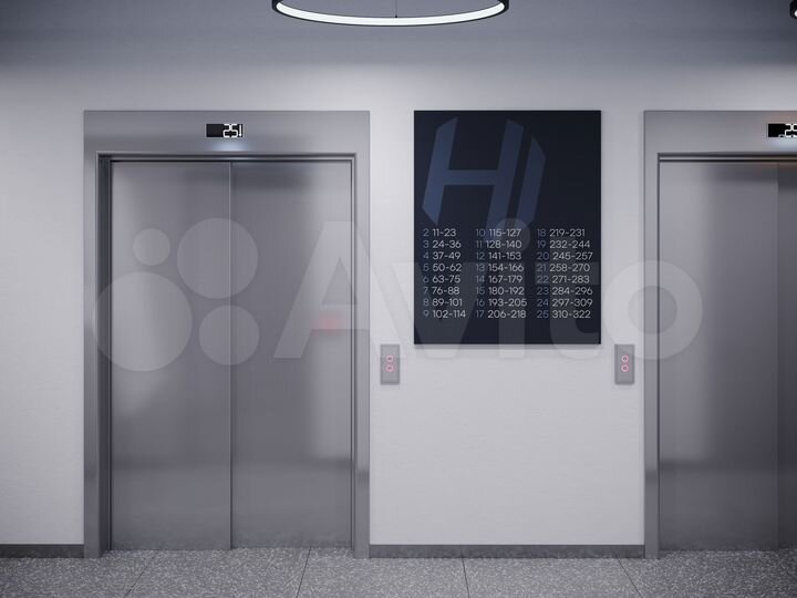 Квартира-студия, 22,7 м², 11/25 эт.