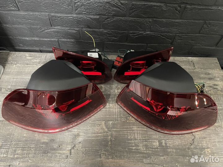 Задние LED фонари Golf MK6/GTI/R