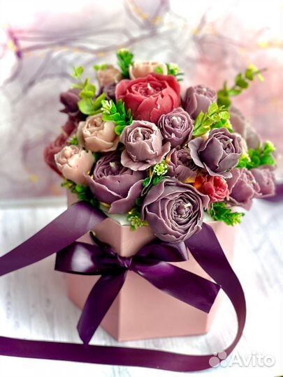 Букет из восковых свечей