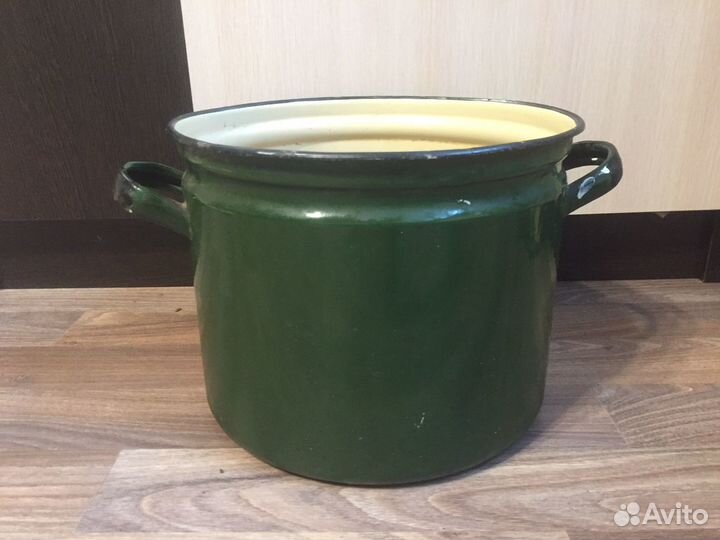 Эмалированный таз 9 литров