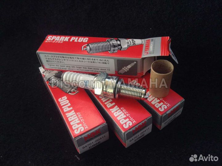 Японская оригинальная свеча CR8E NGK Yamaha RS 10