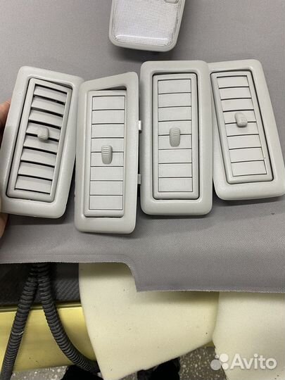 Дефлекторы воздуховода потолочные land cruiser 200