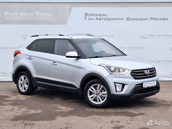 Hyundai Creta 2.0 AT, 2017, 166 000 км