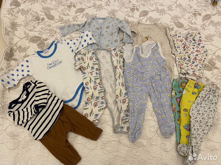 Детские вещи пакетом 62 68