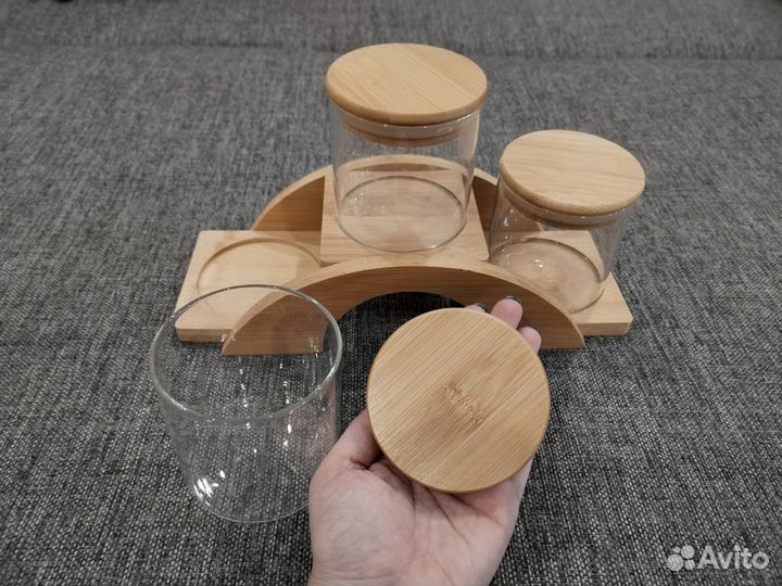 Набор баночек для специй