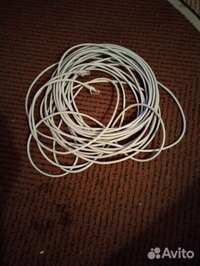 Кабель ethernet rj 45 патч корд 15 метров