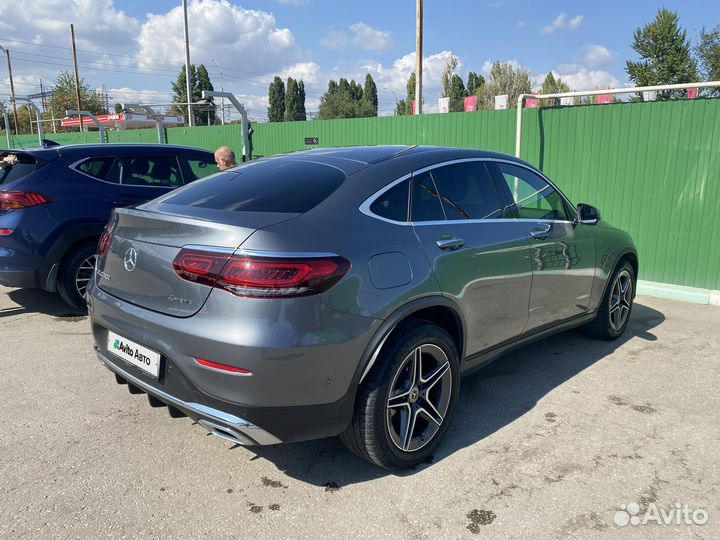 Mercedes-Benz GLC-класс Coupe 2.0 AT, 2019, 60 000 км