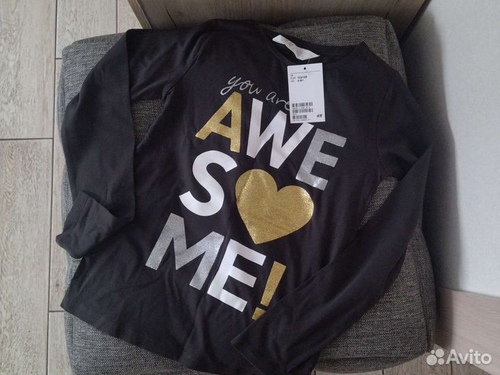 Детская одежда для девочек новая