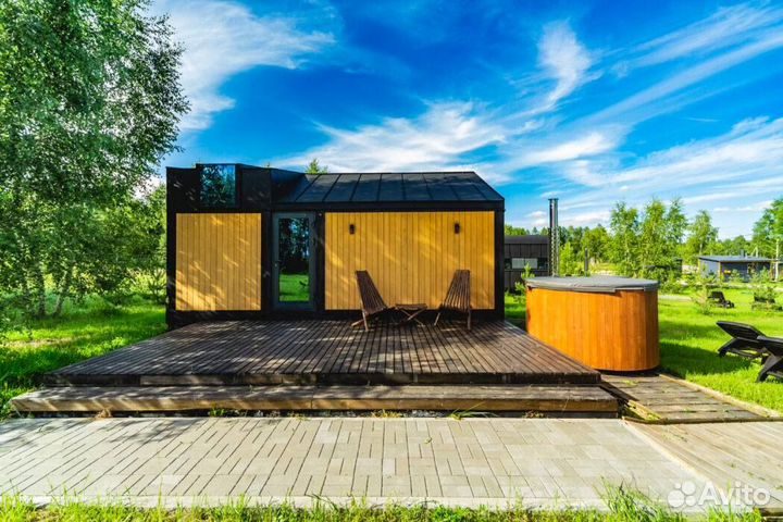 Уличная купель PolarSpa без подогрева