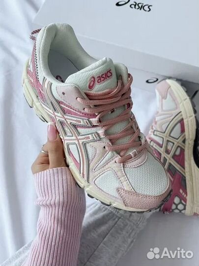 Asics gel kahana 8 white pink (35-41)