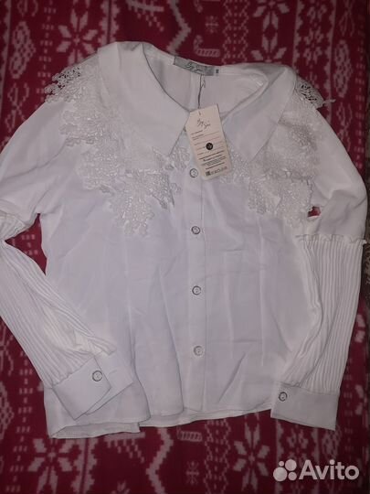 Блузка школьная