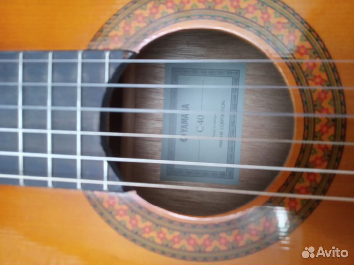 Гитара yamaha c40