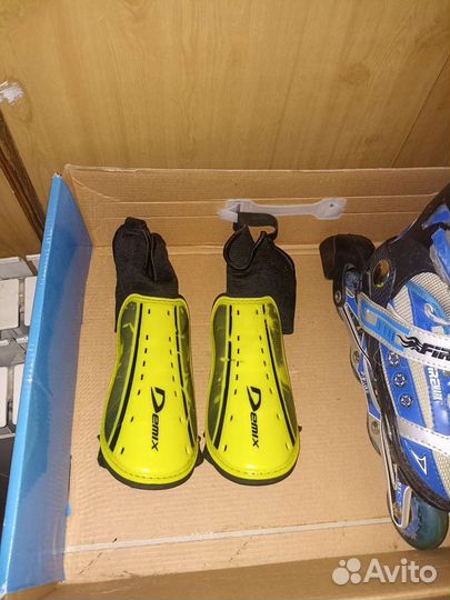 Роликовые коньки детские раздвижные