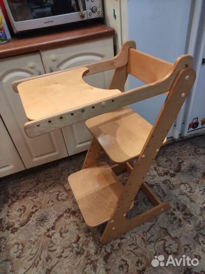 Растущий стул со столиком