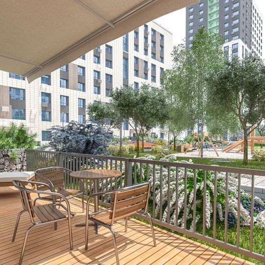 3-к. квартира, 96,5 м², 6/11 эт.