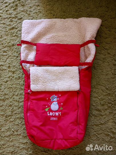 Зимний конверт в коляску