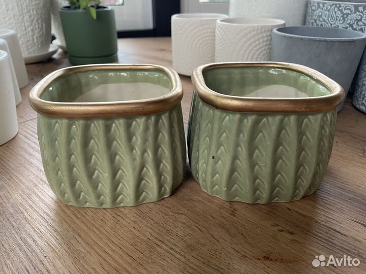 Керамические горшки