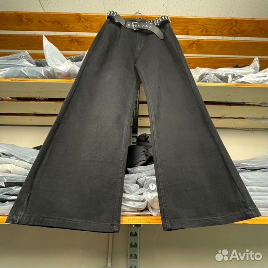 Джинсы широкие type Nofaithstudios Jaded