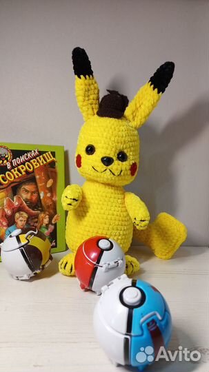 Пикачу игрушка ручной работы