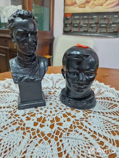 Бюсты Ленин, Сталин, Гагарин