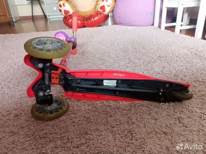Самокат детский трехколесный бу