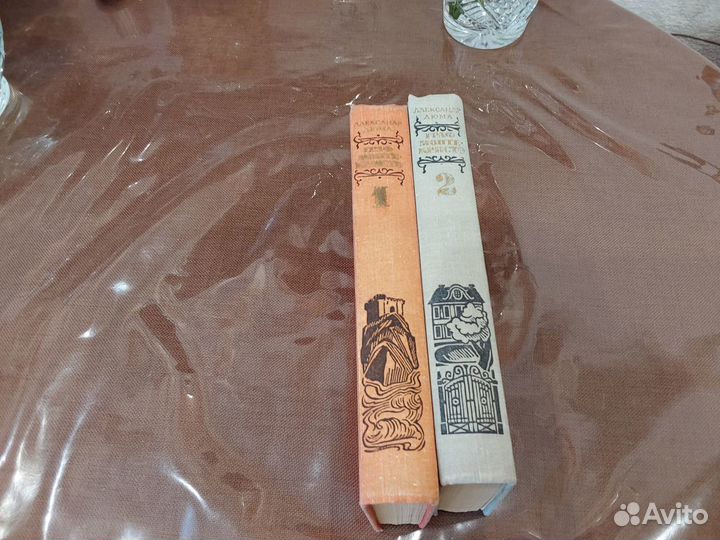 Александр Дюма Граф Монте Кристо 1 и 2 том 1977 г