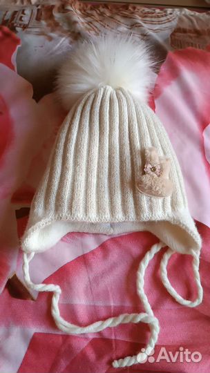 Шапка зимняя для девочки