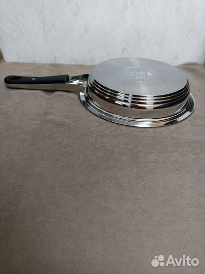 Сковорода блинница Zepter d20 темный пластик