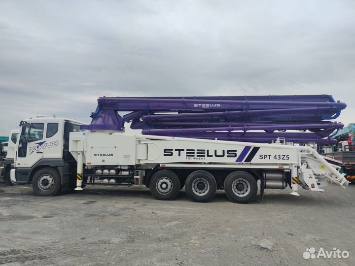 Автобетононасос STEELUS SPT43Z5, 2023