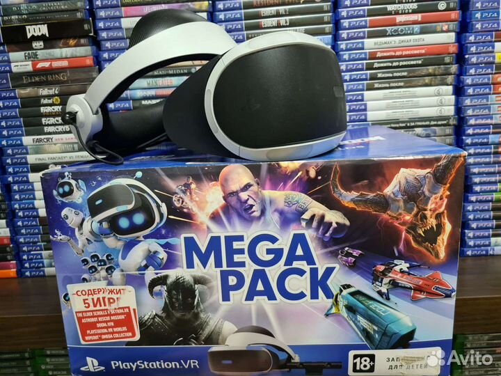 Playstation VR + аксессуары, камера, move