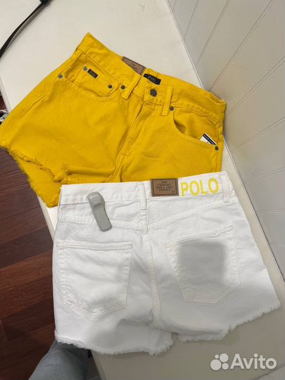 Polo ralph lauren шорты джинсовые