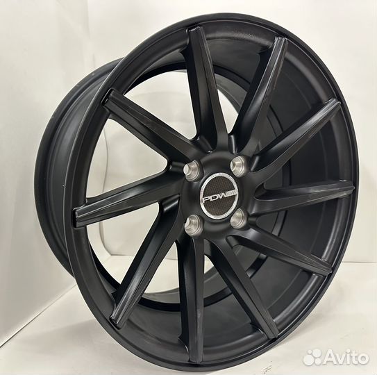 Диски PDW 7,0\R15 4*100 ET30 d60,1 черные