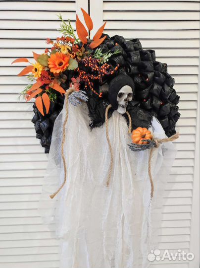Венок на Хеллоуин