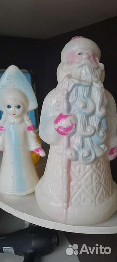 Дедушка мороз и снегурочка из СССР