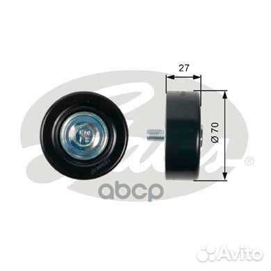 Ролик натяжителя 7803-21509 T36409 Gates