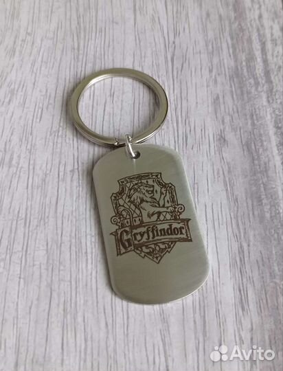 Брелок двухсторонний Гарри Поттер - Гриффиндор