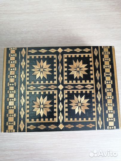 Шкатулка деревянная СССР