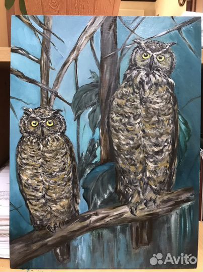 Картина «Совы не то, чем кажутся»