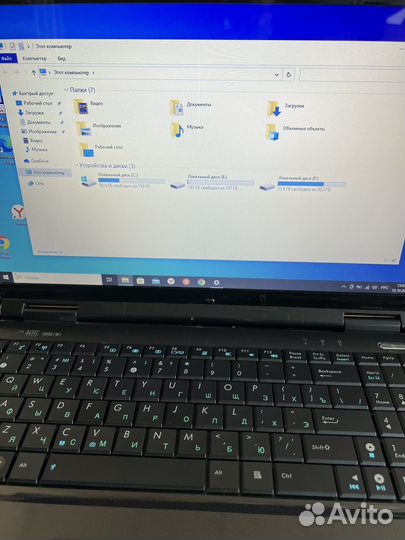 Ноутбук Asus k50i 15,5