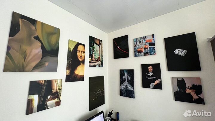 Интерьерная печать на холсте / пвх / баннере