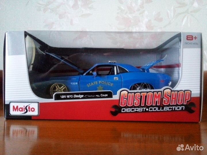 Maisto Модель автомобиля 1/24 Dodge Challenger R/T