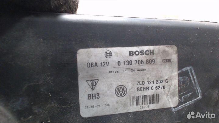 Вентилятор радиатора Porsche Cayenne, 2003