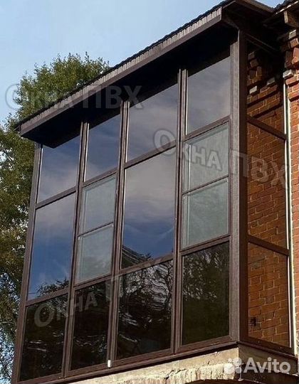 Остекление окон пвх