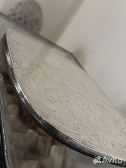 Серебро яйцо, бонбоньерка серебрение антикварные