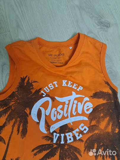 Майка для мальчика 128