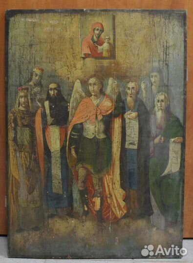 Икона Архангел Михаил с Избранными Святыми